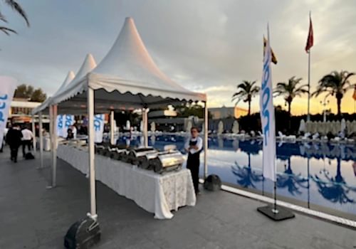 2024 / FENERBAHÇE RIFAT ILGAZ TESİSLERİNDE KOKTEYL ÇADIRI / 