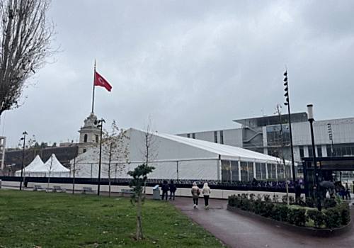 2024 / NEW YEAR MARKET TENT AT GALAPORT / 