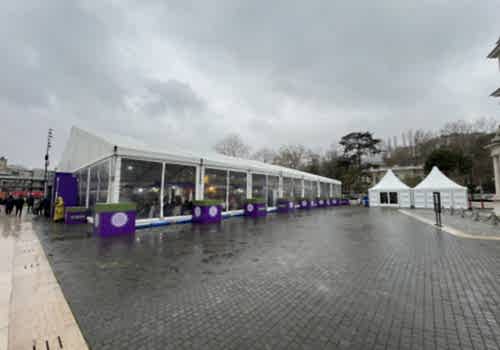 2024 / NEW YEAR MARKET TENT AT GALAPORT / 