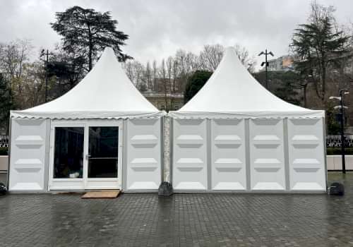 2024 / NEW YEAR MARKET TENT AT GALAPORT / 