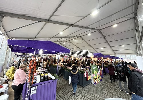 2024 / NEW YEAR MARKET TENT AT GALAPORT / 